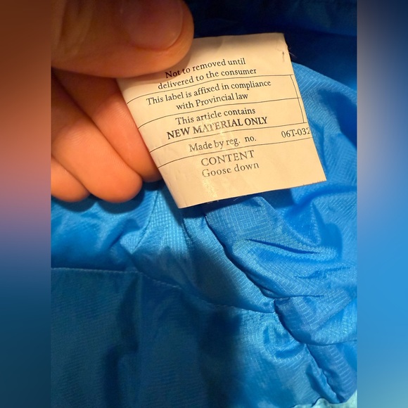 Patagonia Hi-Loft Down Filled Puffer Jacket Blue , size M - Picture 2 of 11